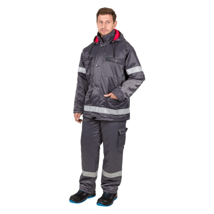 Kurtka ocieplana KONSTRUKTOR szara