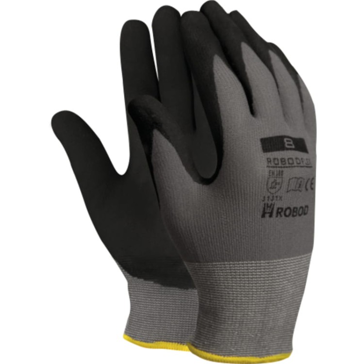 Rękawice robocze powlekane spienionym nitrylem ROBODFLEX
