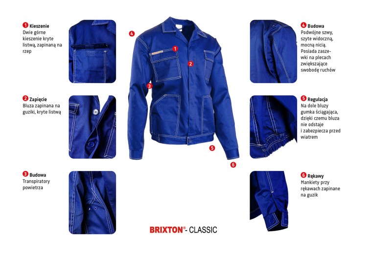 Bluza Robocza Brixton Classic