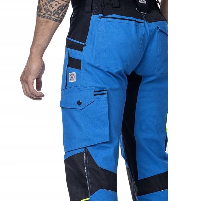 Spodnie Robocze Do Pasa Ardon 4Xstretch H6081 Niebieskie