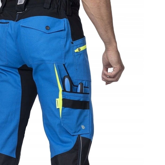 Spodnie Robocze Do Pasa Ardon 4Xstretch H6081 Niebieskie