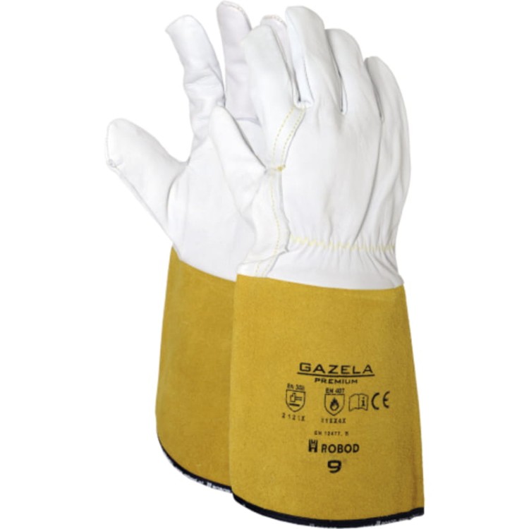 Rękawice robocze spawalnicze GAZELA PREMIUM