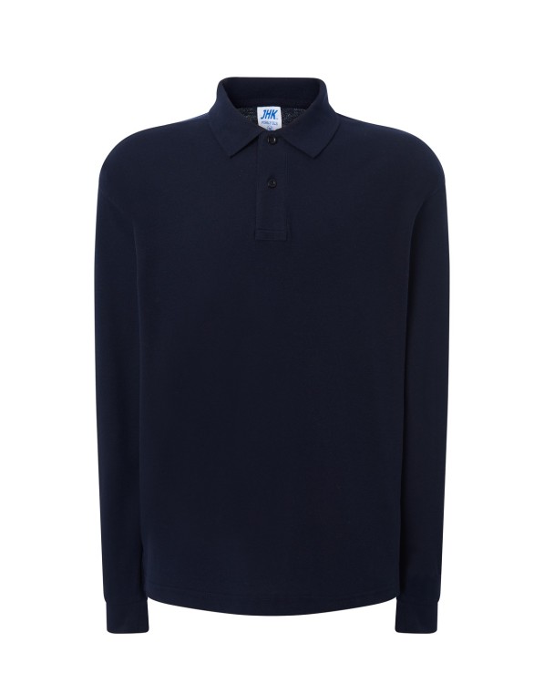 Koszulka Polo z długim rękawem JHK PORA 210LS Przód