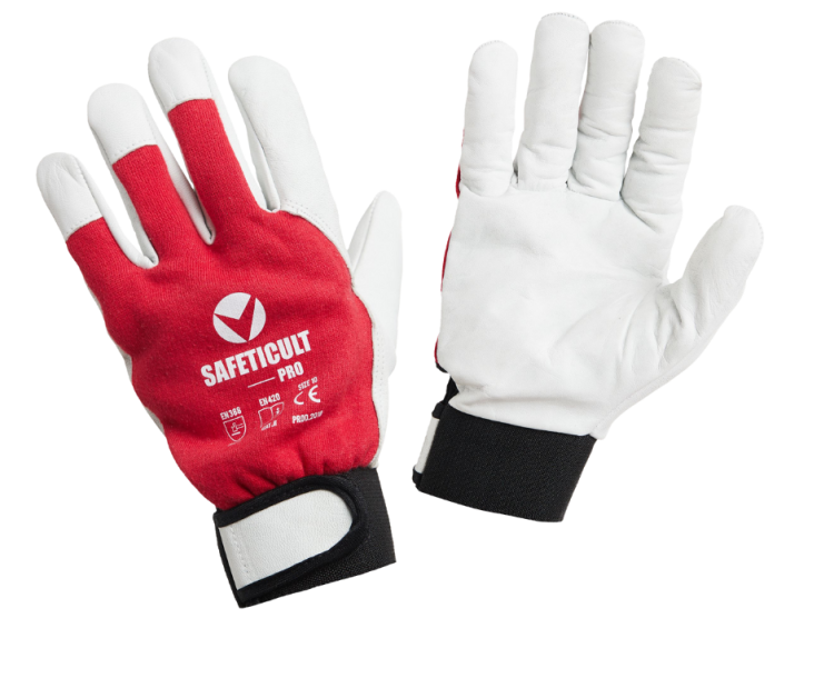 Rękawice robocze z koziej skóry Safeticult PRO