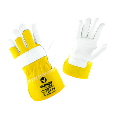 Rękawice robocze z koziej skóry Safeticult Drum