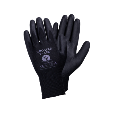 Rękawice robocze TK GLOVES ROOSTER BLACK