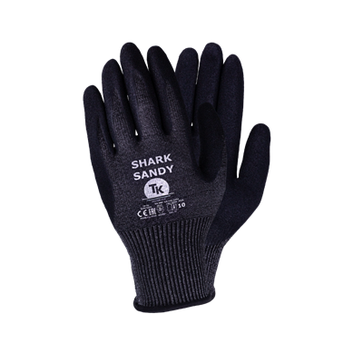 Rękawice robocze antyprzecięciowe TK GLOVES SHARK SANDY