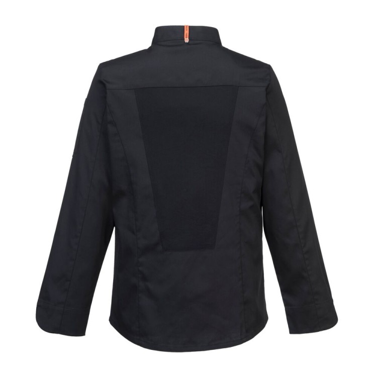 Bluza kucharska Stretch Mesh Air Pro C846 Czarna