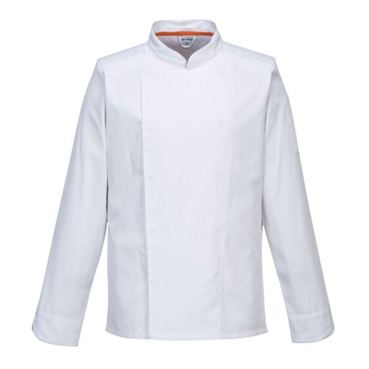 Bluza kucharska Stretch Mesh Air Pro C846 Biała