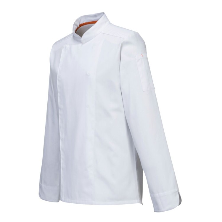 Bluza kucharska Stretch Mesh Air Pro C846 Biała
