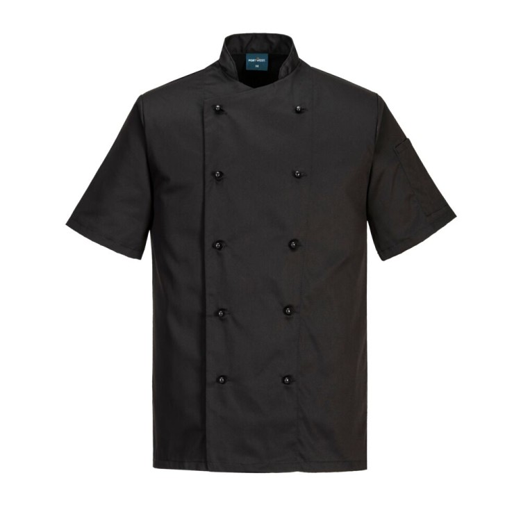 Bluza Szefa kuchni Kent C734 Czarna
