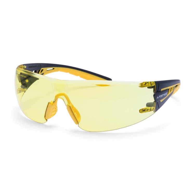 Okulary Ochronne Tech Look Lite KN PS27 bursztynowe