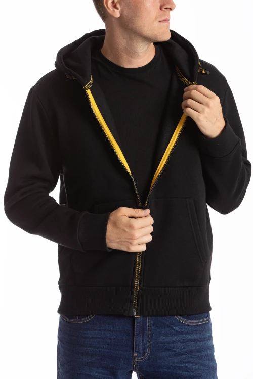 Bluza robocza z kapturem Rica Lewis SEATTLE czarne