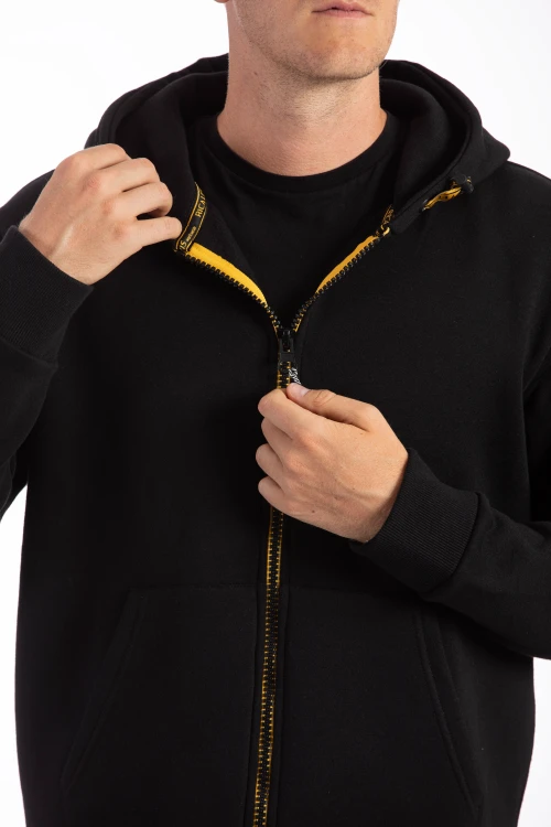 Bluza robocza z kapturem Rica Lewis SEATTLE czarne